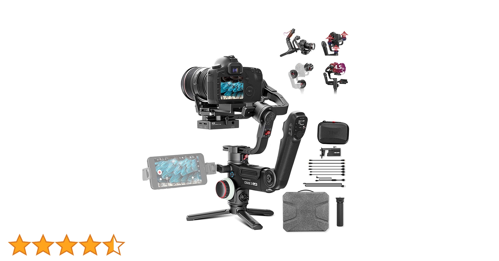 ZHIYUN Crane3 LAB スタビライザー Amazon | Zhiyun Crane 3 LAB 3軸ハンドヘルドジンバル